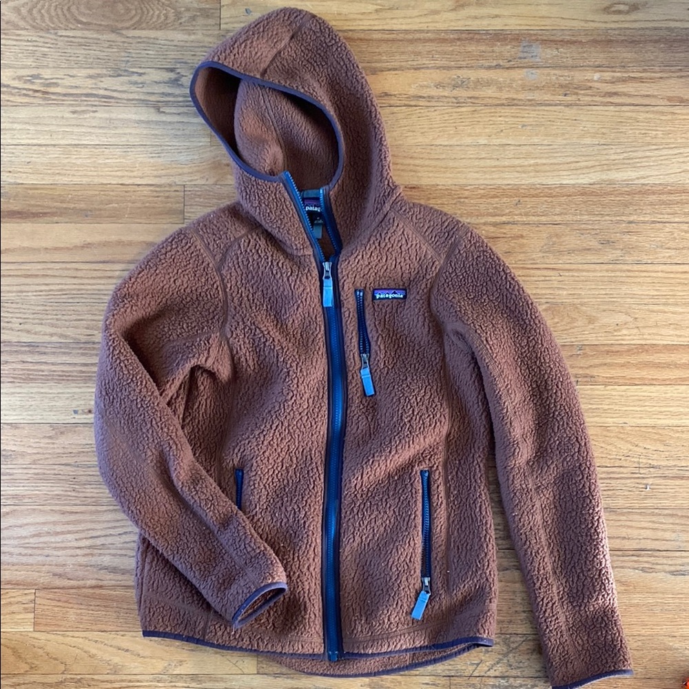 Patagonia W’s Retro Pile Hoodie Marsupial Brown